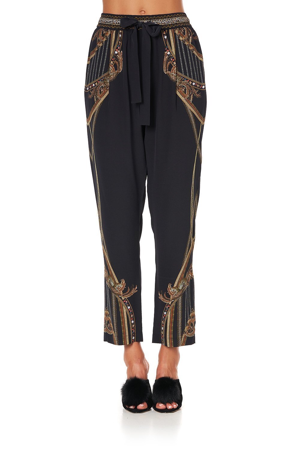 DROP CROTCH SLIM LEG PANT BELLE OF THE BAROQUE