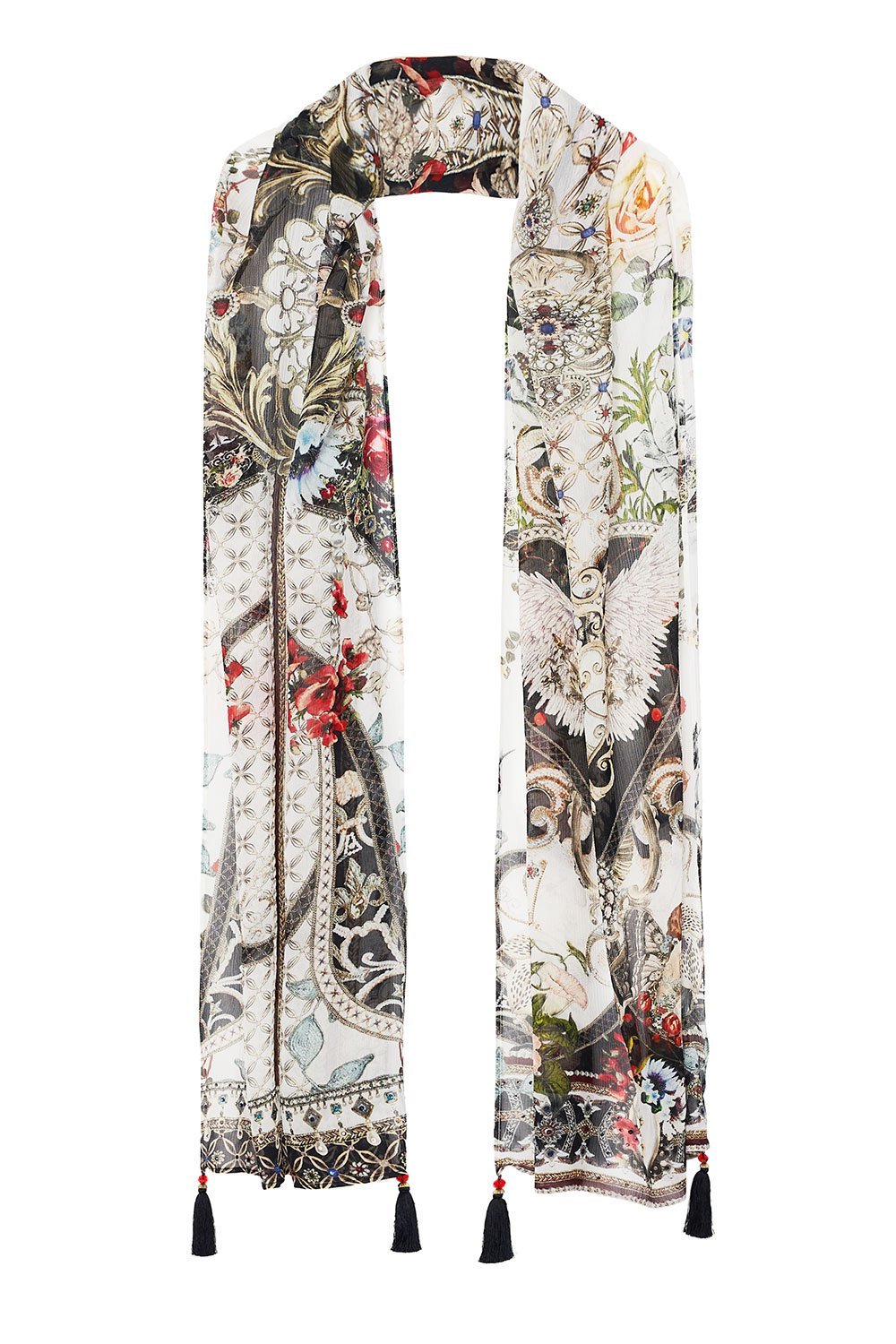 LONG SCARF SHAKESPEARES GARDEN