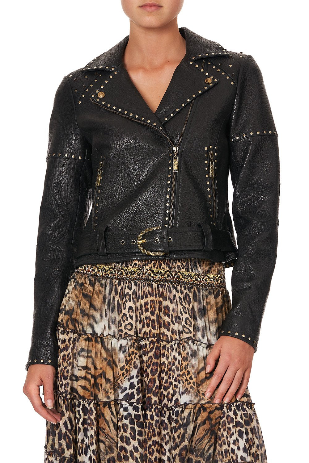 BIKER WITH SHOULDER YOKE