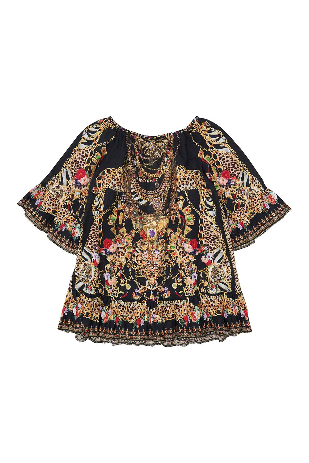 KIDS A-LINE FRILL DRESS 12-14 A NIGHT IN THE 90S