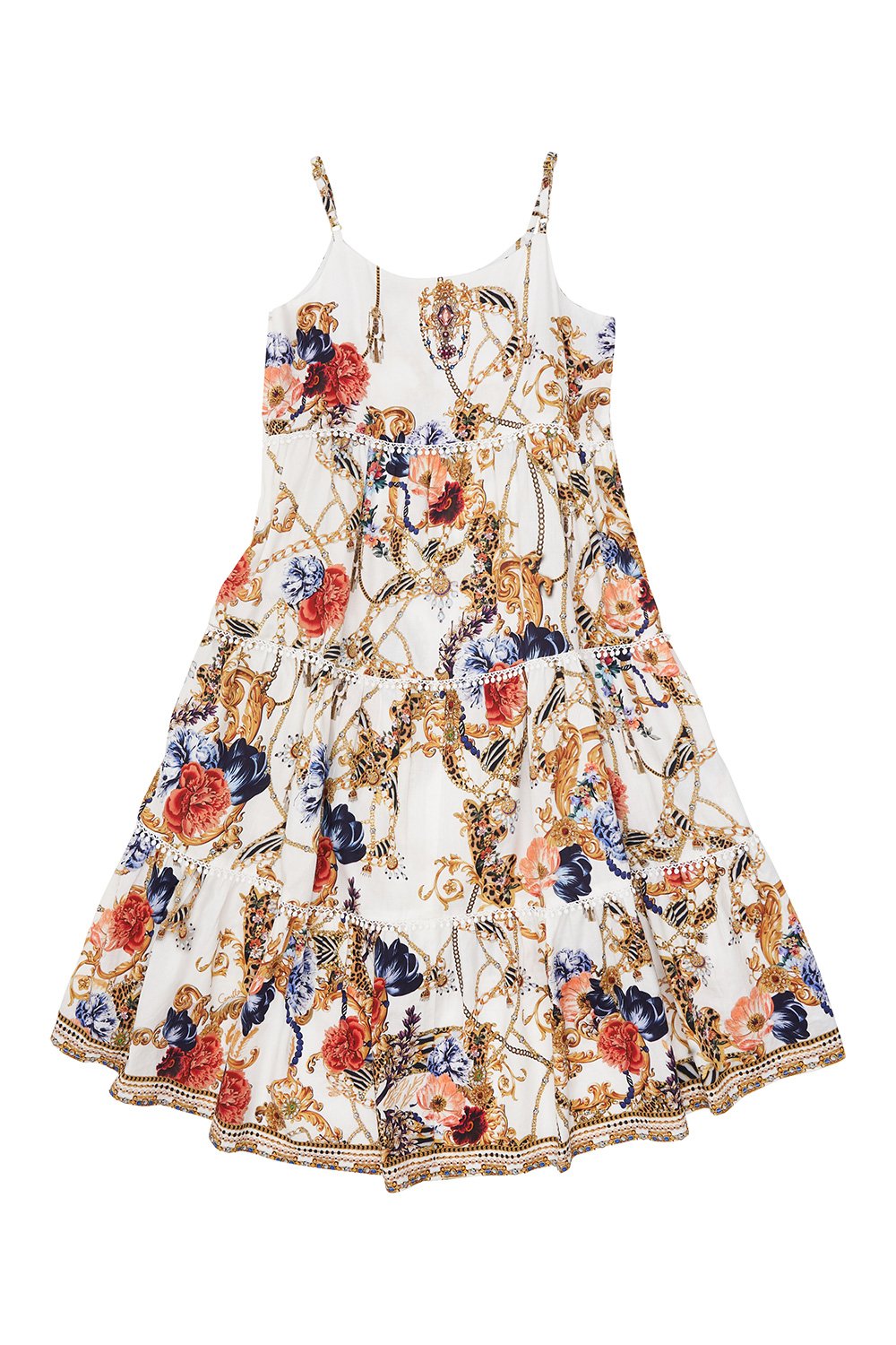 KIDS HIGH LOW HEM DRESS 4-10 REIGN SUPREME