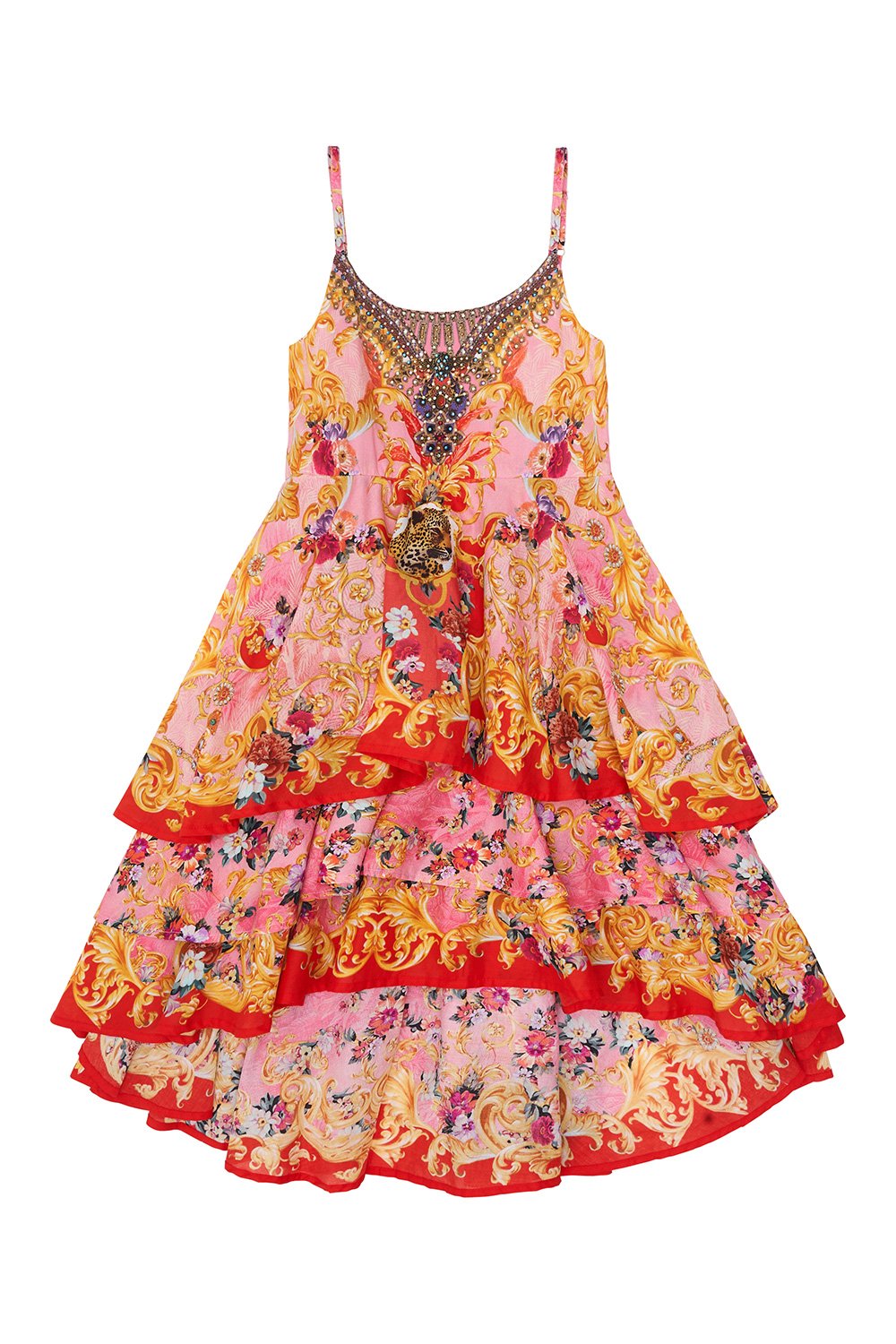 KIDS LAYERED DRESS 12-14 DIARIES OF A DIVA