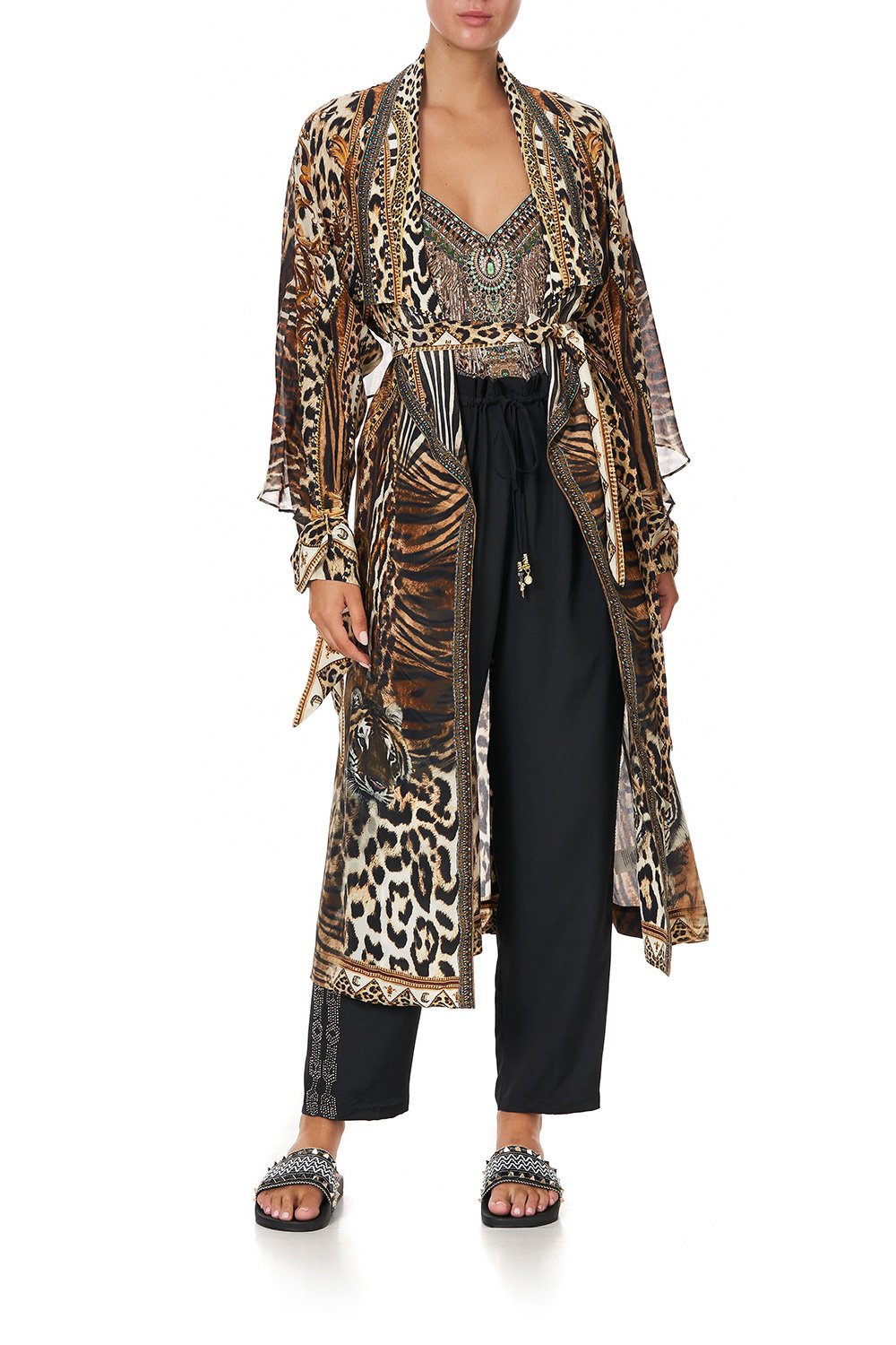 SOFT TRENCH WITH TIES BERKELEY ST AFTER DARK