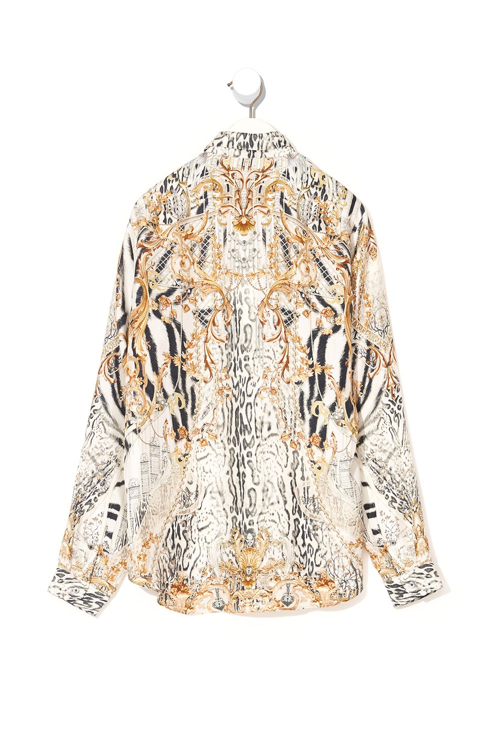 COLLARED LONG SLEEVE SHIRT GATES OF GLORY