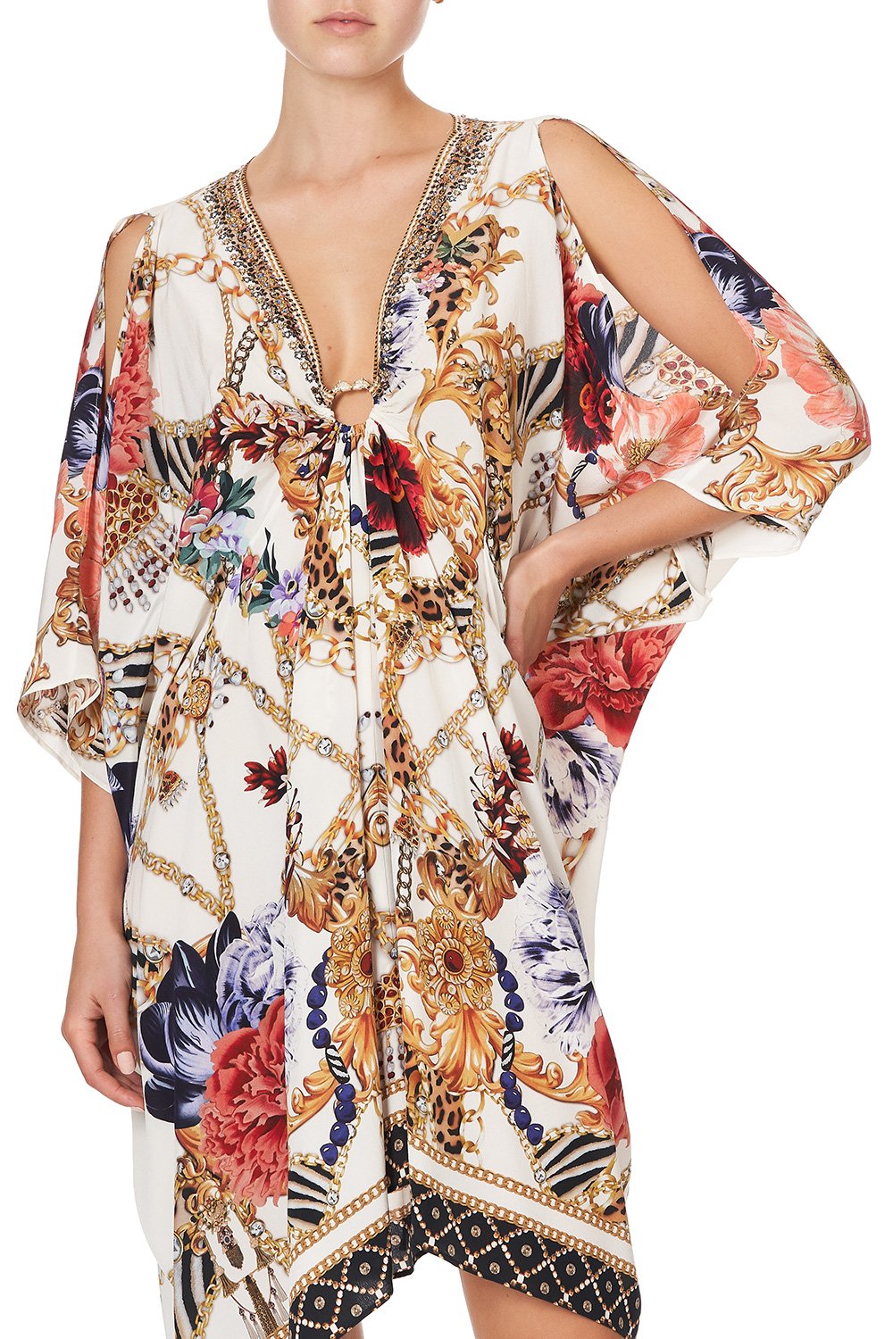 SHORT KAFTAN WITH HARDWARE REIGN SUPREME