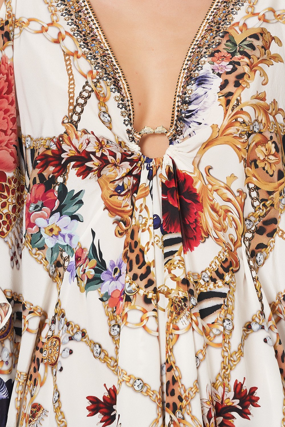 SHORT KAFTAN WITH HARDWARE REIGN SUPREME