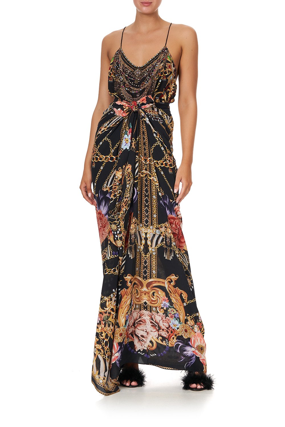 ROUND NECK KAFTAN A NIGHT IN THE 90S