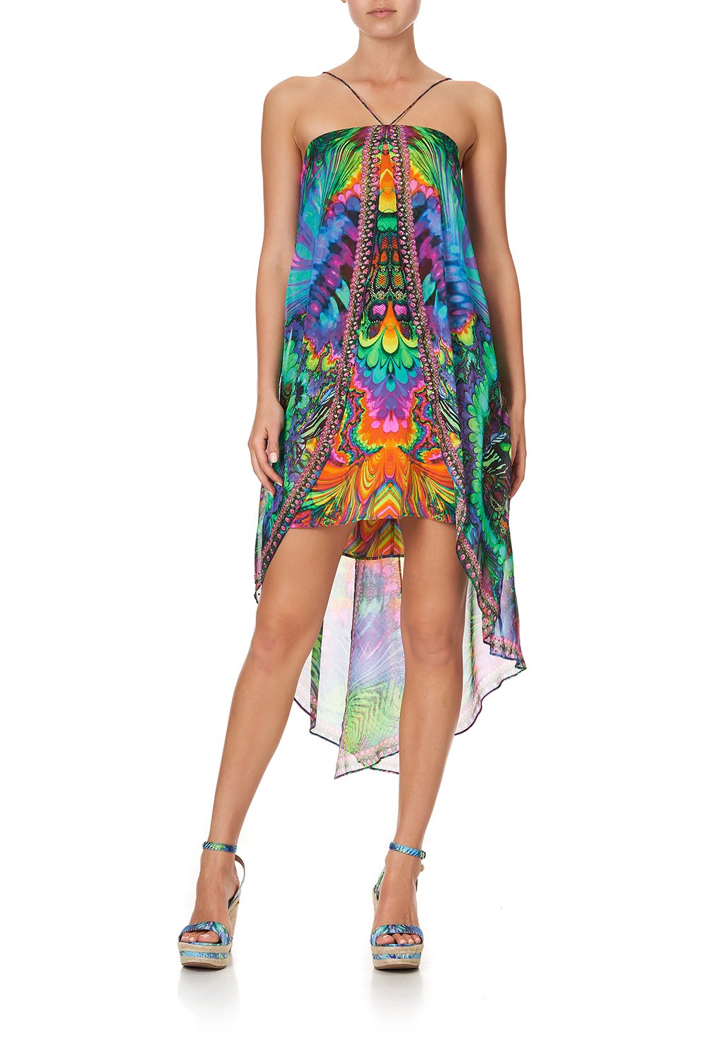 STRAPLESS OVERLAYER DRESS HYPED UP HIPPIE