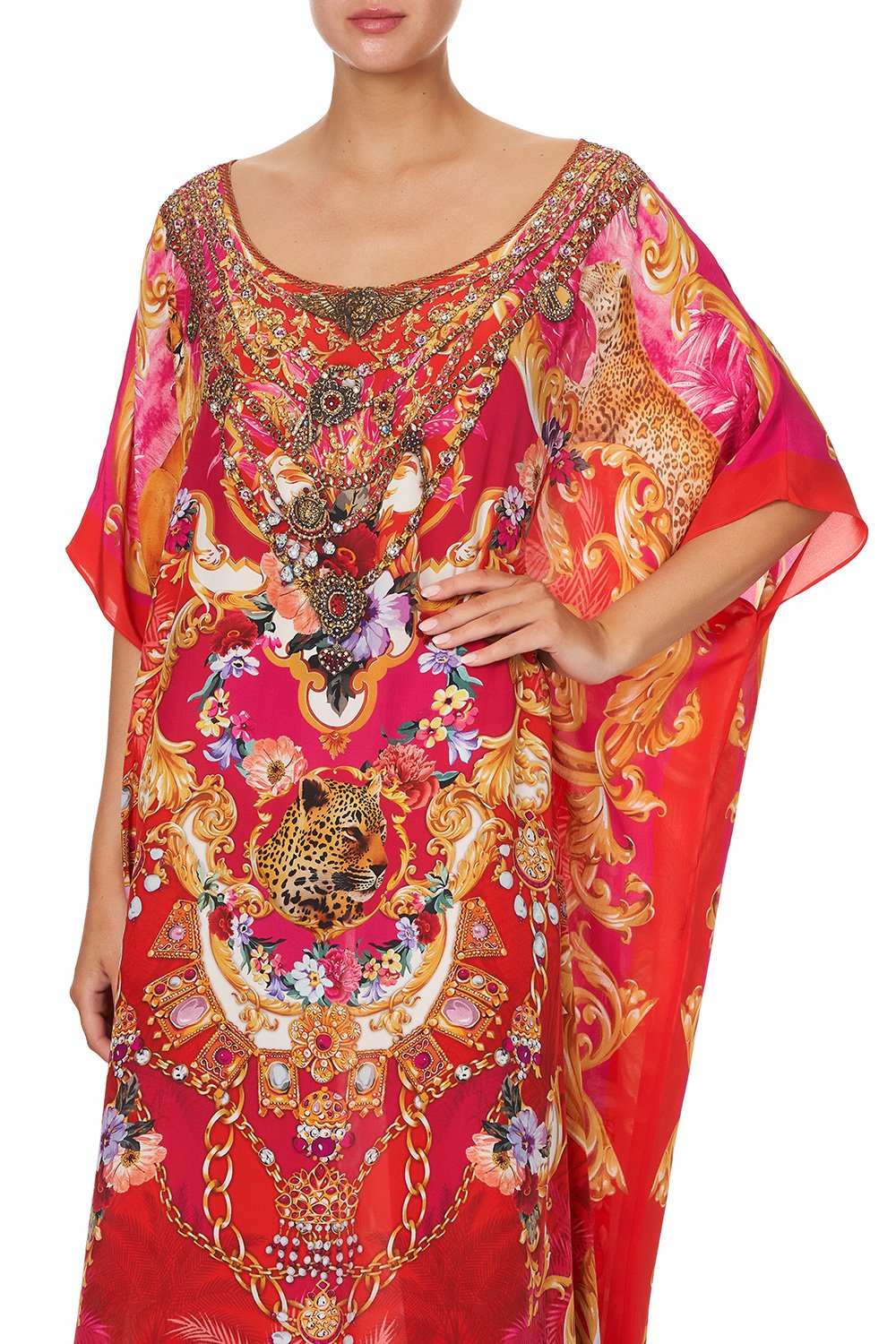 ROUND NECK KAFTAN PRIMA DONNA