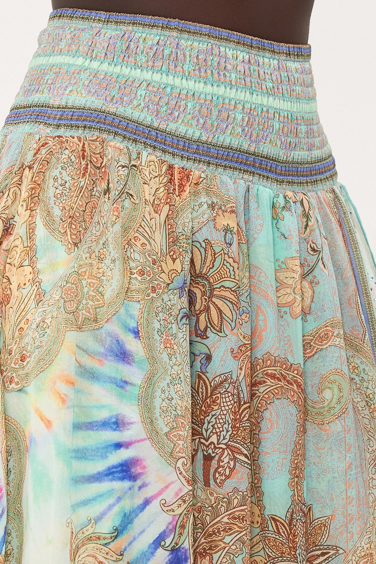 CROSS OVERLAY PANT MAKE LOVE NOT WAR