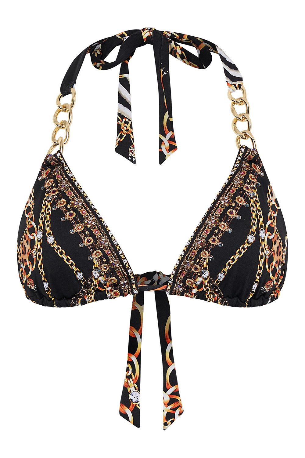 SLIDE TRI WITH CHAIN DETAIL A NIGHT IN THE 90S