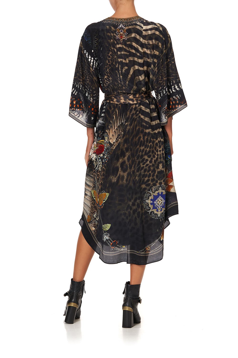 LOOSE BUTTON THROUGH DRESS TREASURE CHASER