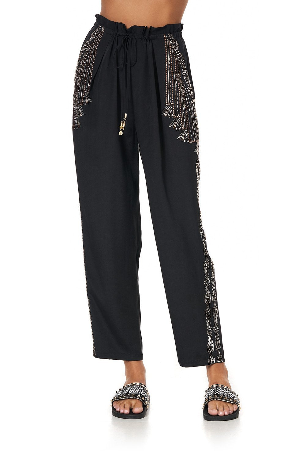 TUCK FRONT HAREM PANT BERKELEY ST AFTER DARK