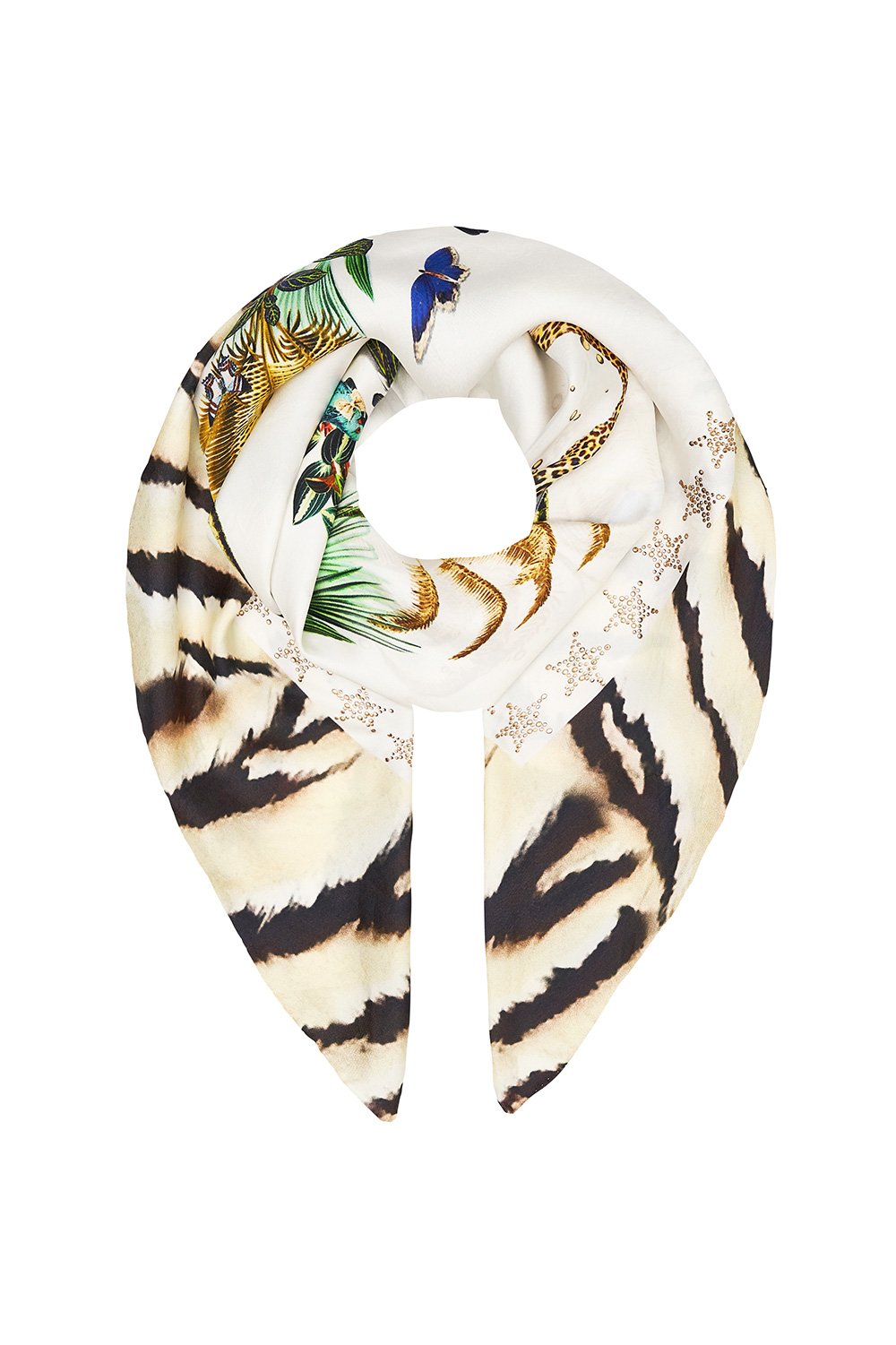 LARGE SQUARE SCARF IF THESE WALLS COULD TALK