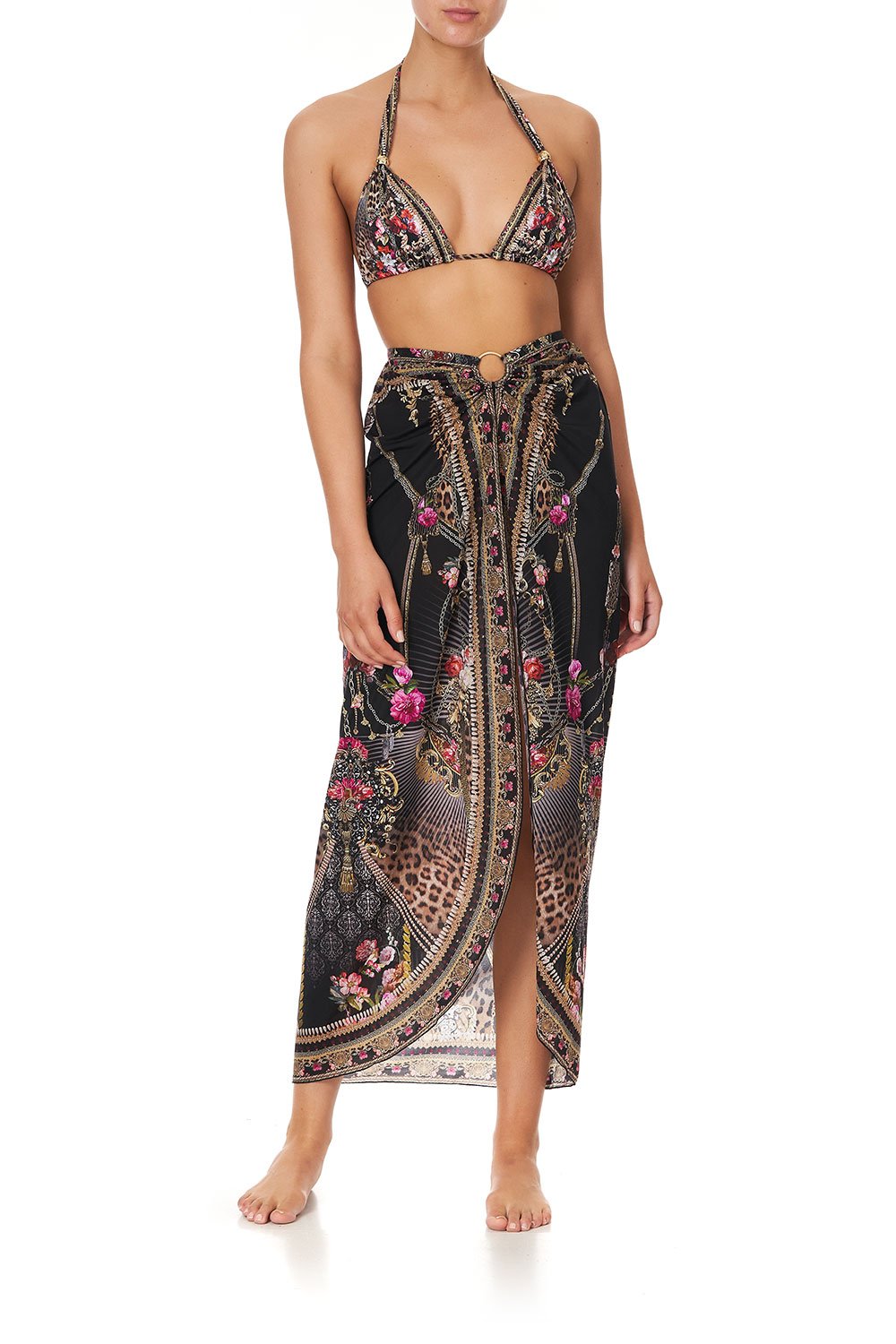 RING TRIM LONG SARONG GOTHIC GODDESS