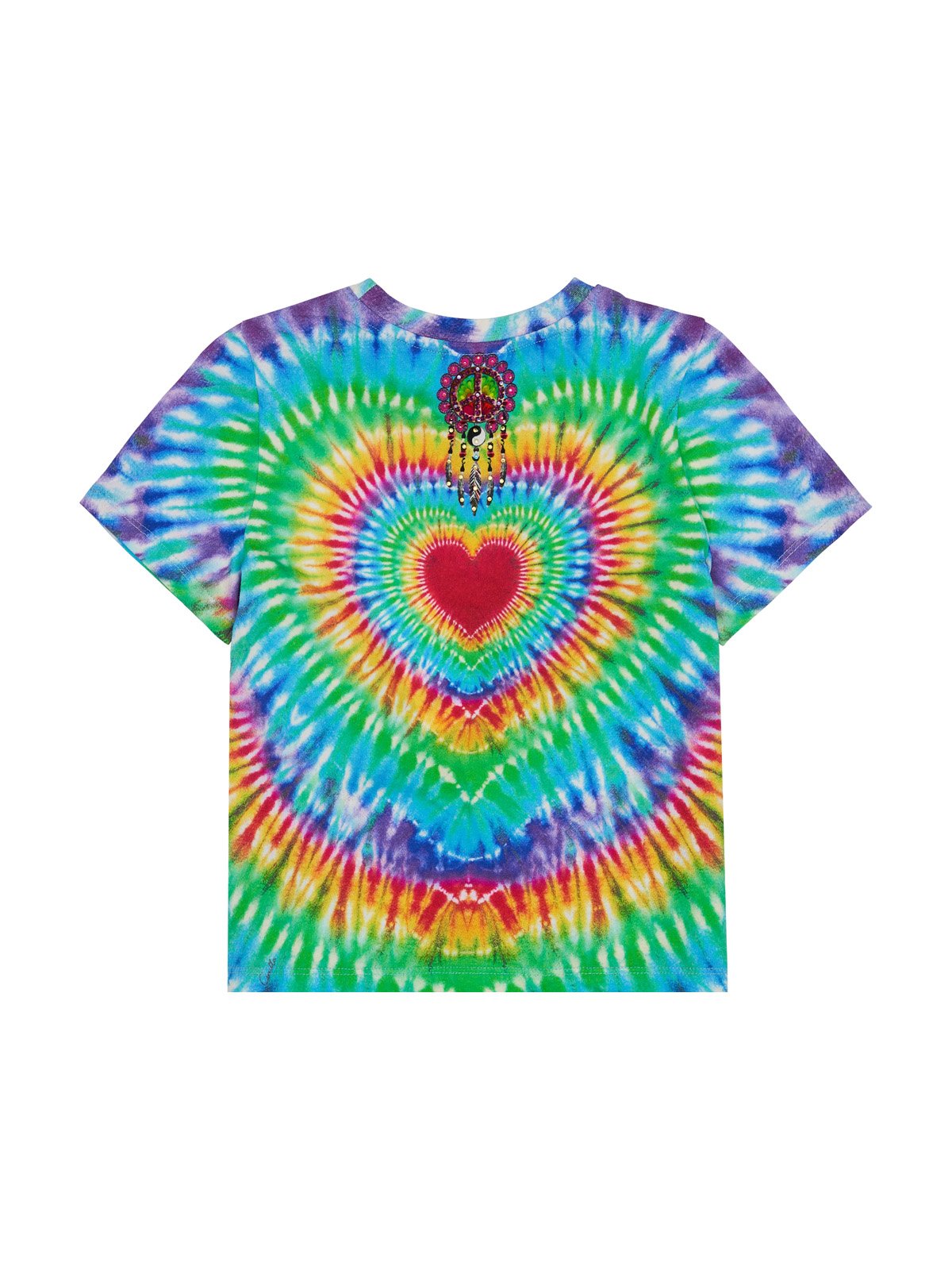 KIDS SHORT SLEEVE T-SHIRT 12-14 HYPED UP HIPPIE