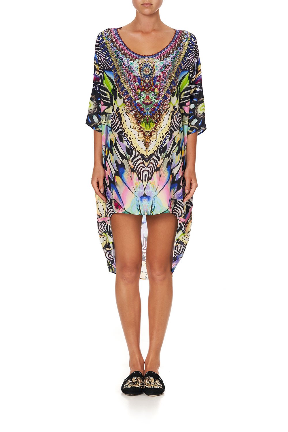 SCOOP BACK HEM DRESS TRANCE TEMPTATION