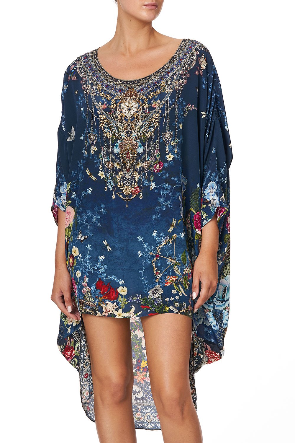 SCOOP BACK HEM DRESS DREAMS OF MIDSUMMER