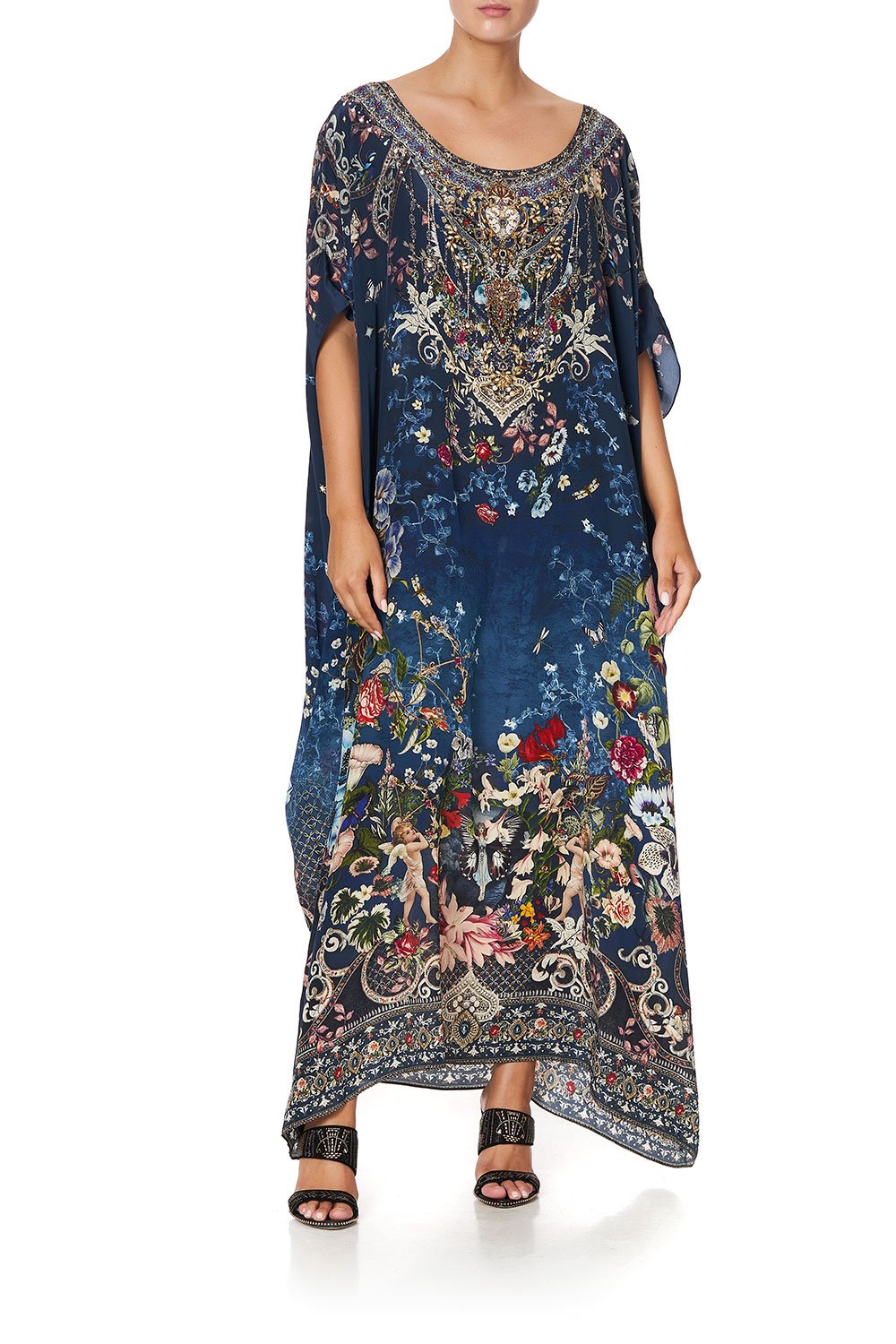 ROUND NECK KAFTAN DREAMS OF MIDSUMMER