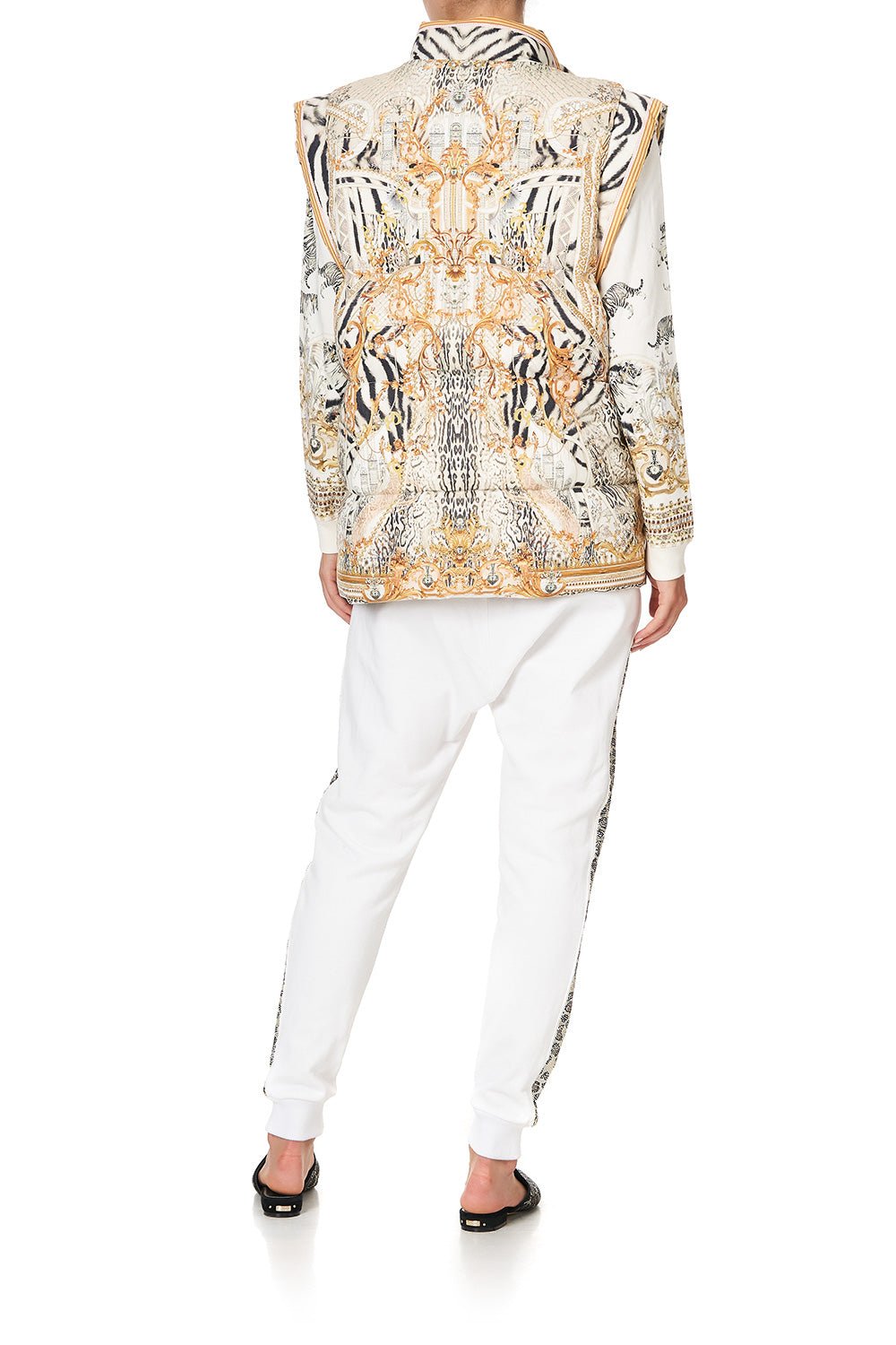 OVERSIZED PUFFER GILET GATES OF GLORY