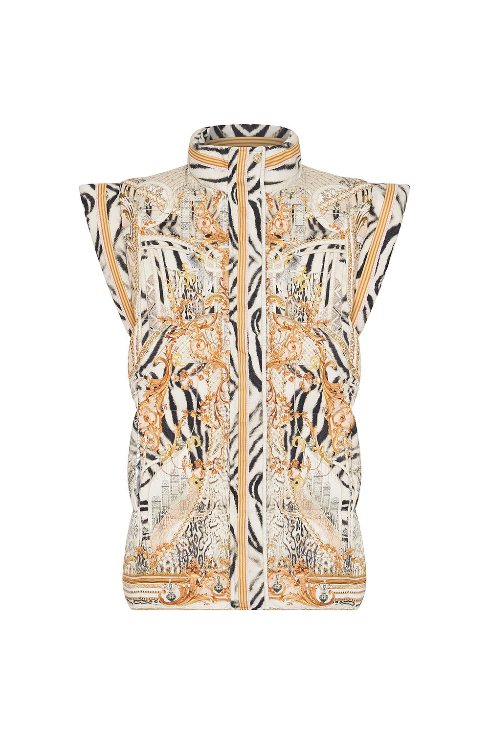 OVERSIZED PUFFER GILET GATES OF GLORY