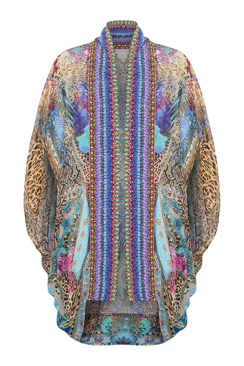 OPEN FRONT CARDI CAPE KOMODO QUEEN