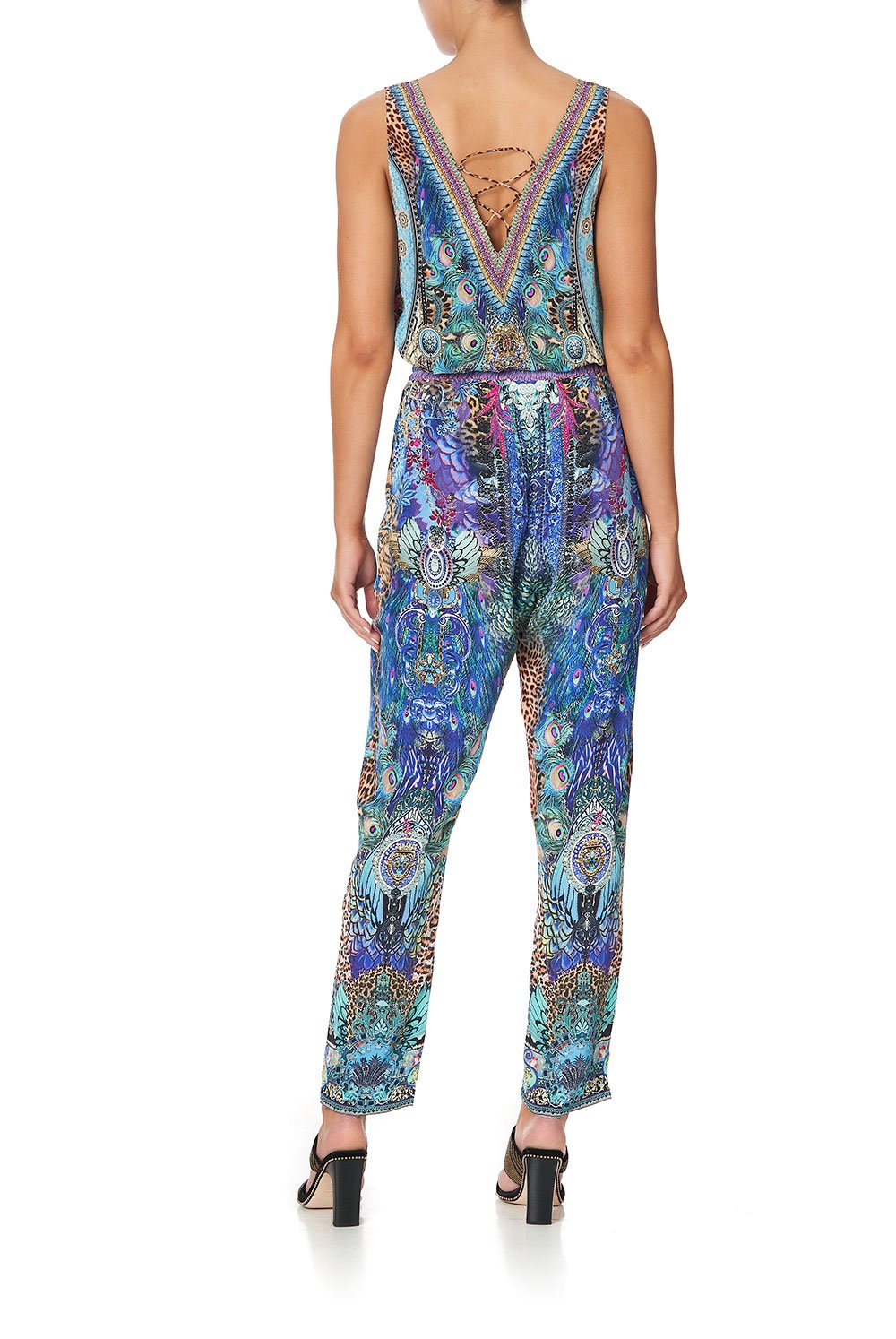 DROP CROTCH SLIM LEG PANT BASILICA BEAUTY