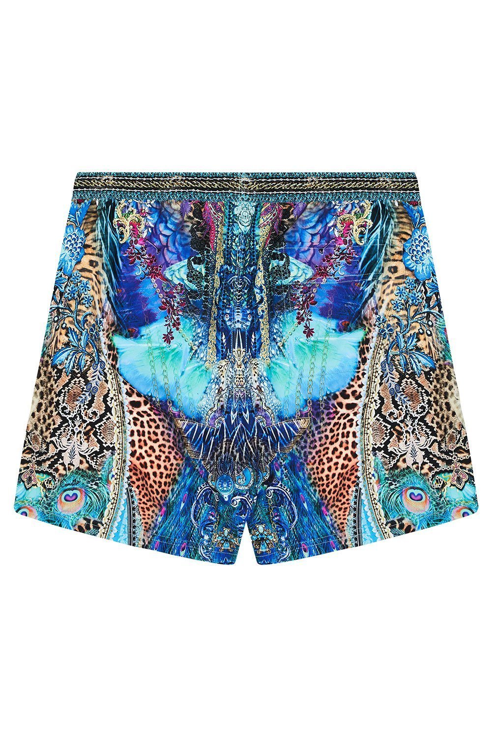ELASTIC WAIST BOARDSHORT BASILICA BEAUTY