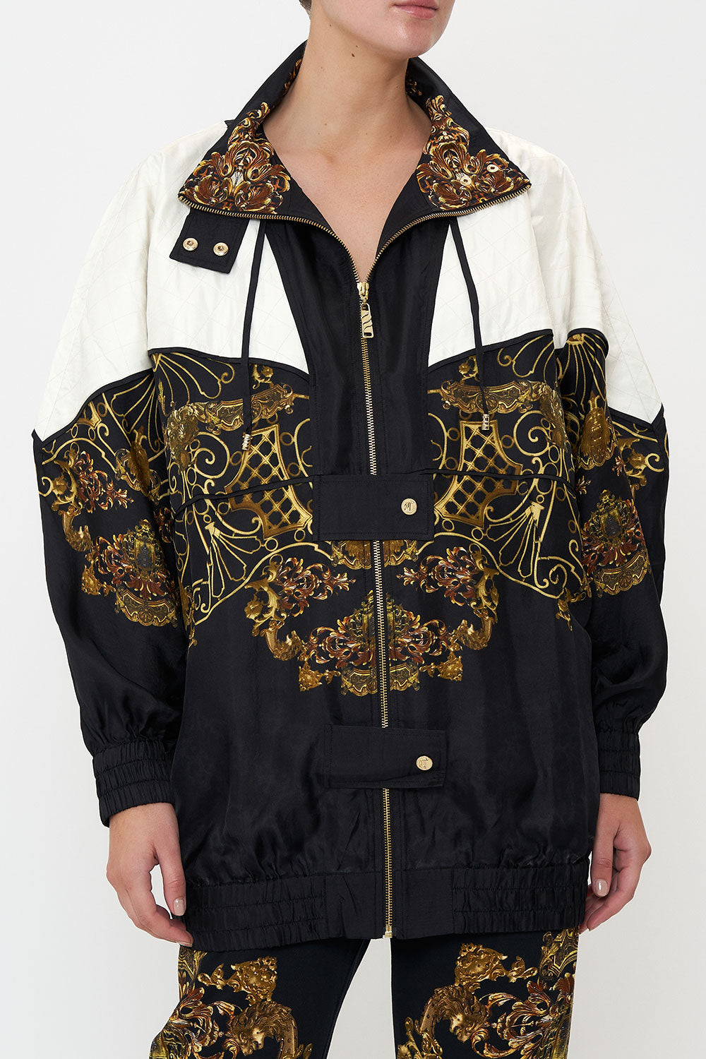 PANELLED YOKE PARKA SHADOWS OF ARMADA LOUNGE