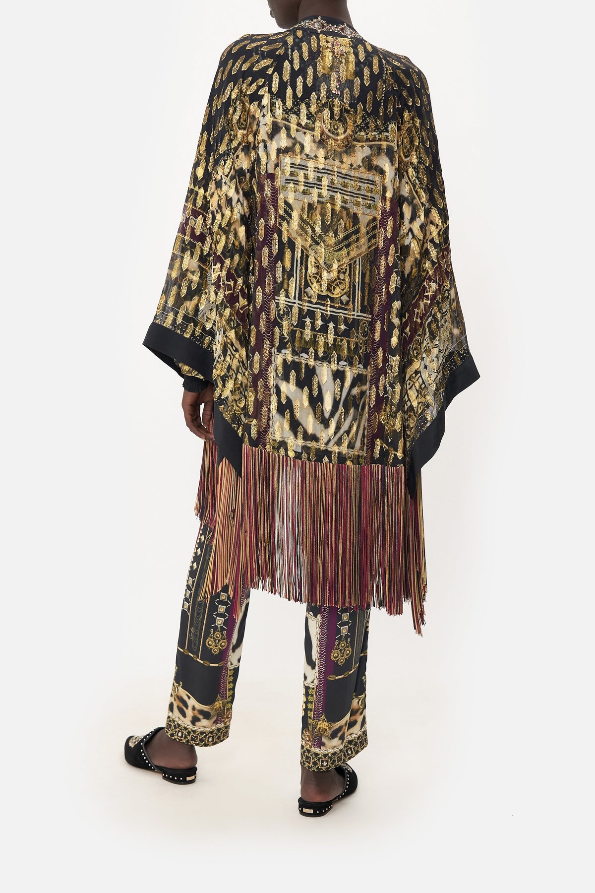 KIMONO LAYER WITH TIE DESERT DREAMS