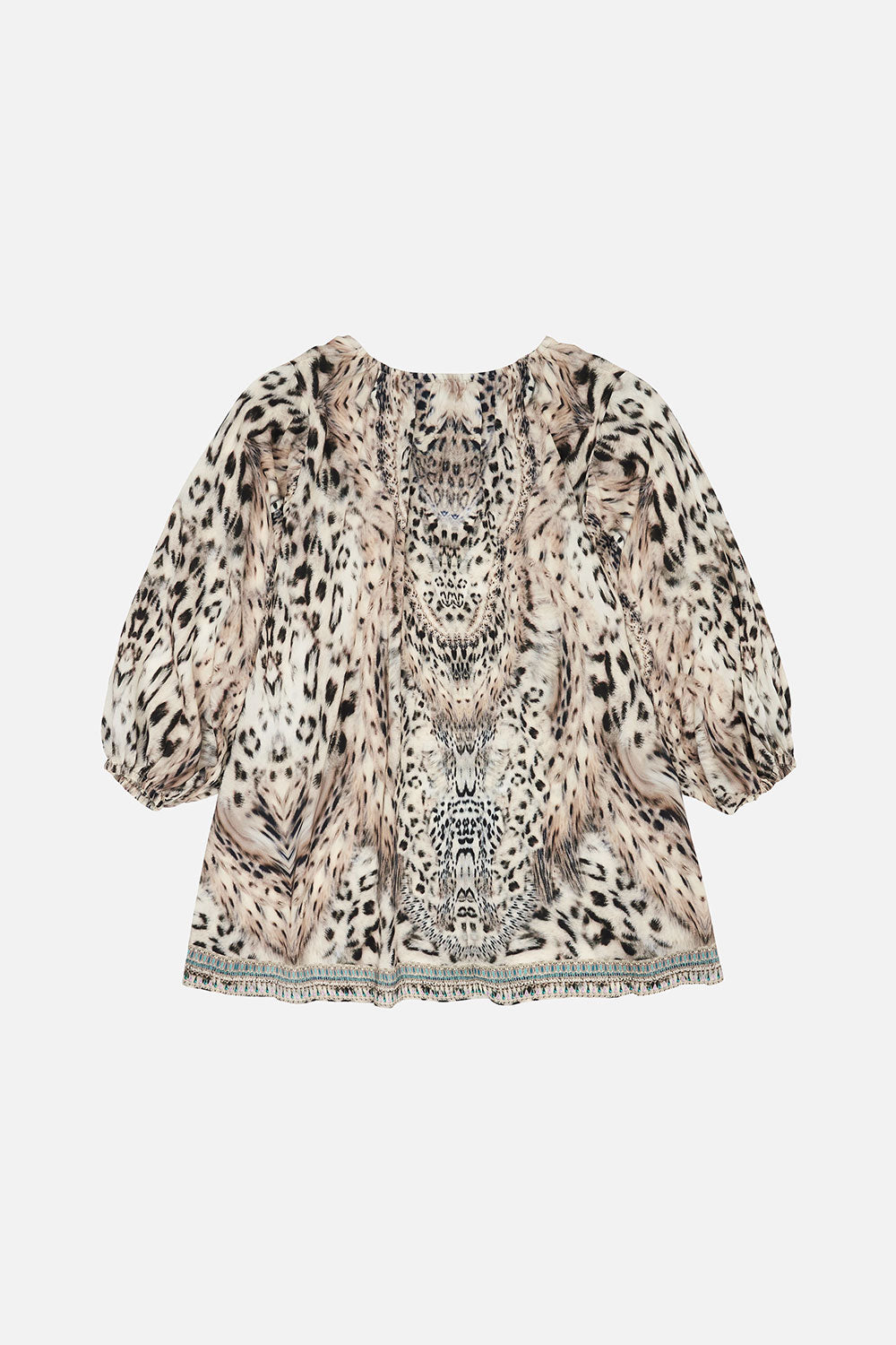 KIDS BATWING DRESS 12-14 SNOW WHISPERS