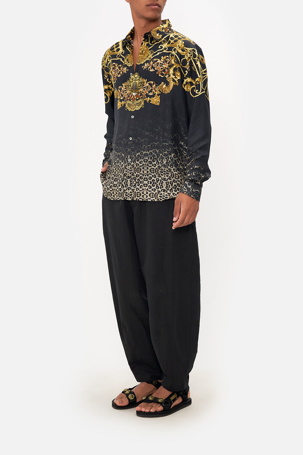 COLLARED LONG SLEEVE SHIRT SHADOWS OF ARMADA