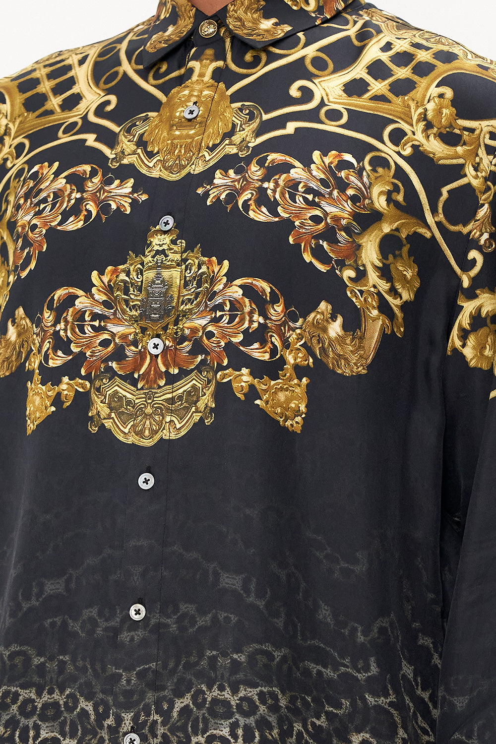 COLLARED LONG SLEEVE SHIRT SHADOWS OF ARMADA