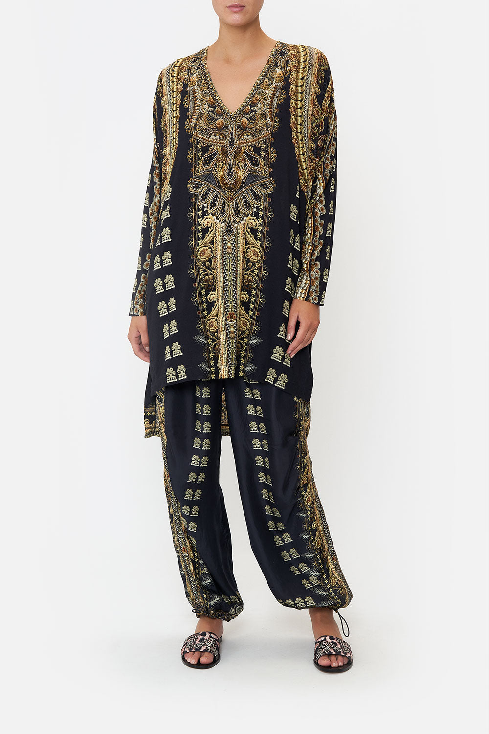 SIDE SPLIT TEE ITS ALL OVER TORERO