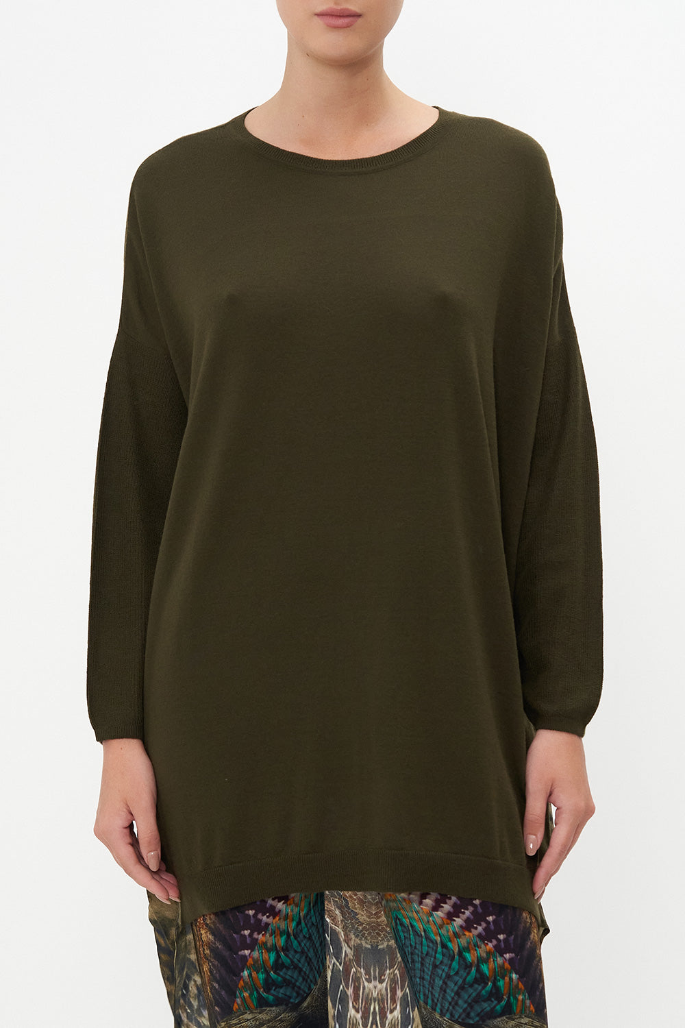 LONG SLEEVE JUMPER WITH PRINT BACK CALL OF THE FALCON