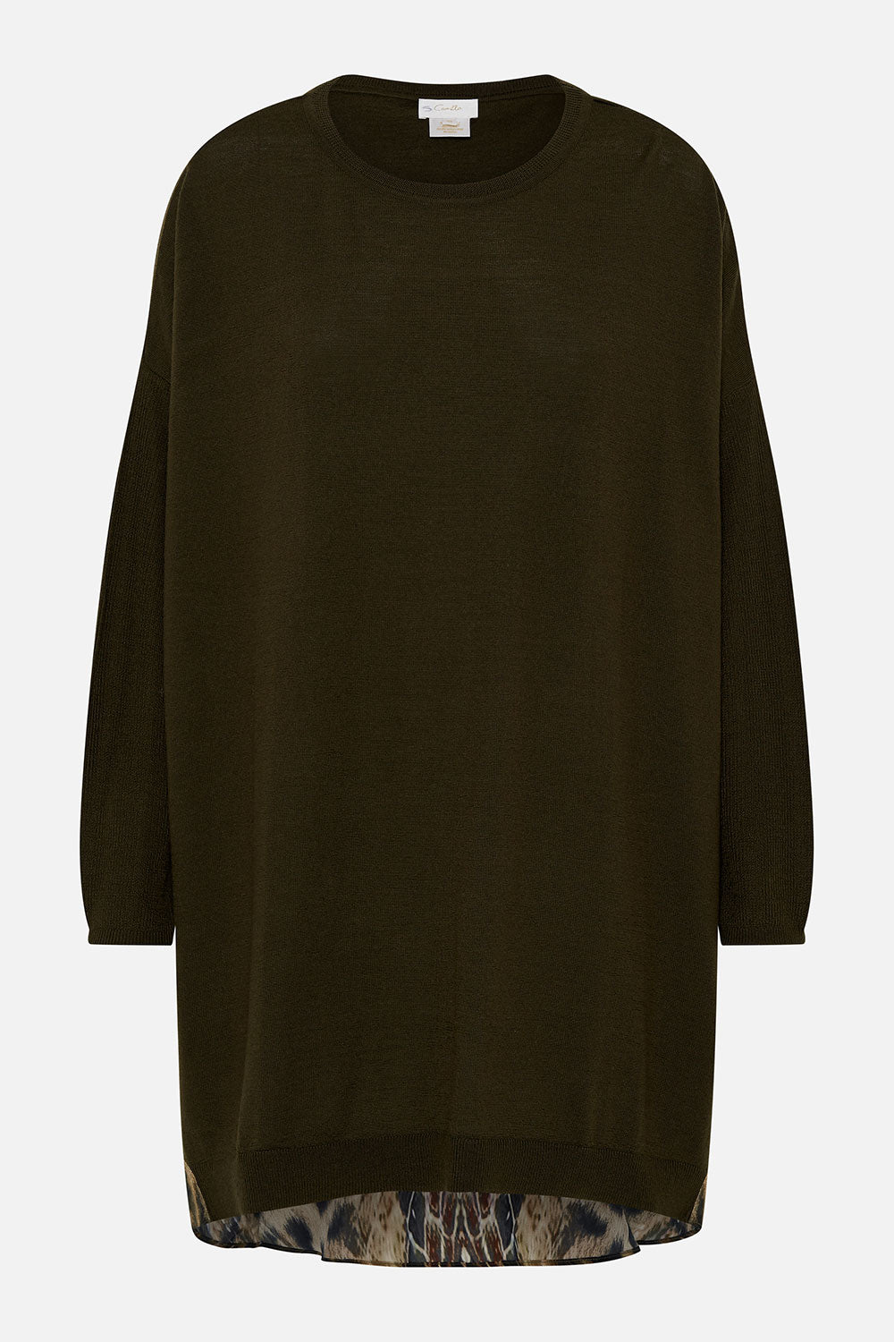 LONG SLEEVE JUMPER WITH PRINT BACK CALL OF THE FALCON