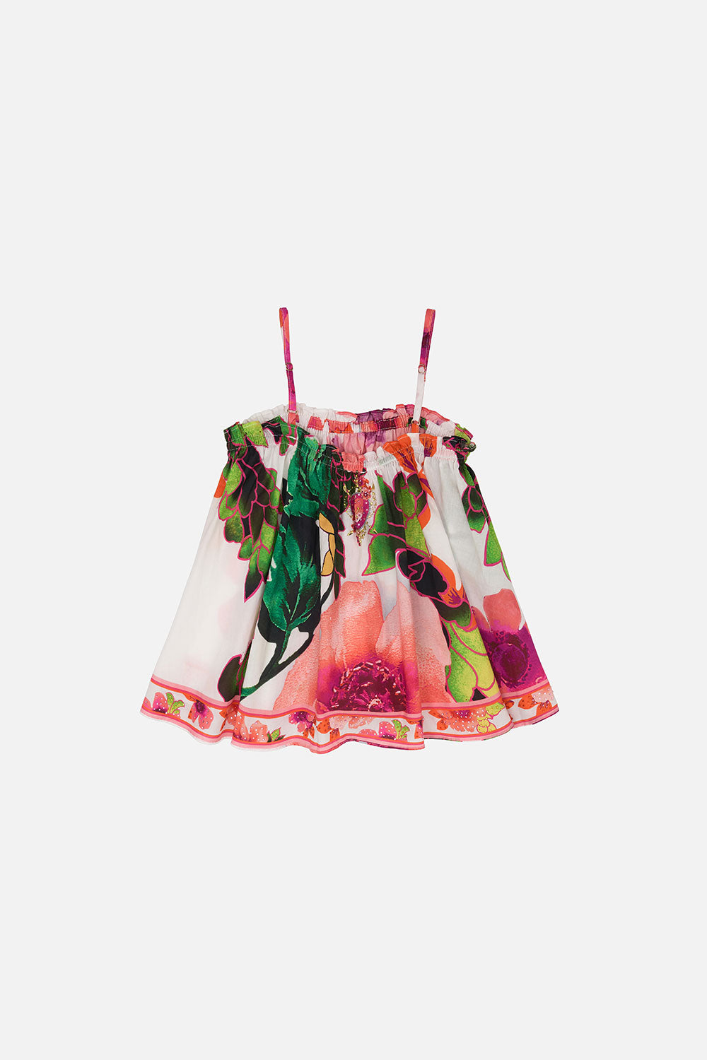 KIDS FLARED CAMI 12-14 PRETTY AS A POPPY