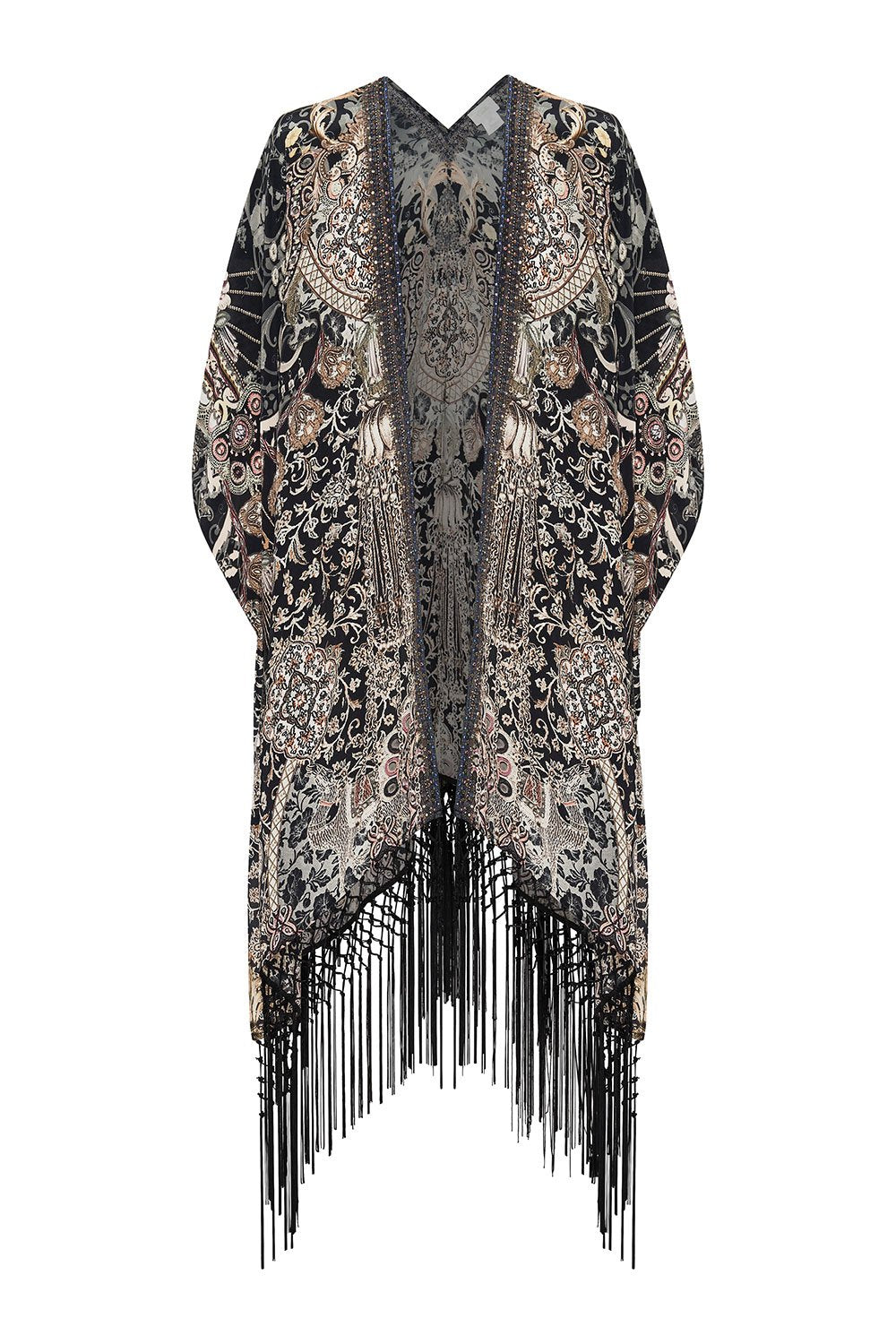 SQUARE DRAPED LAYER DUST HER OFF