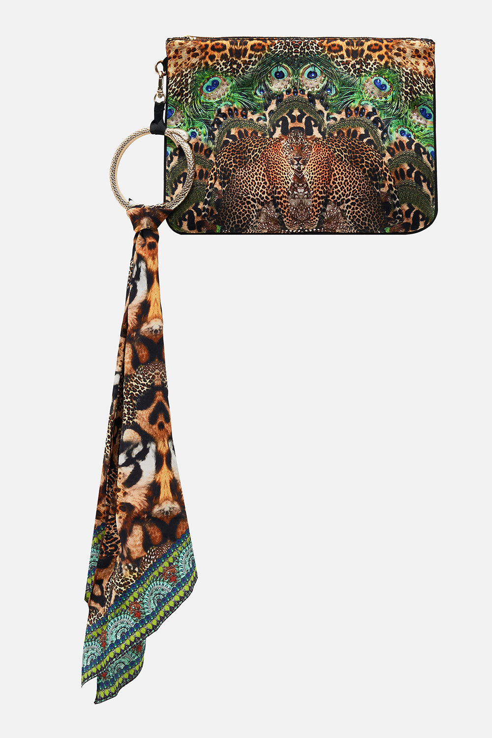 RING SCARF CLUTCH SURREALIST XANADU