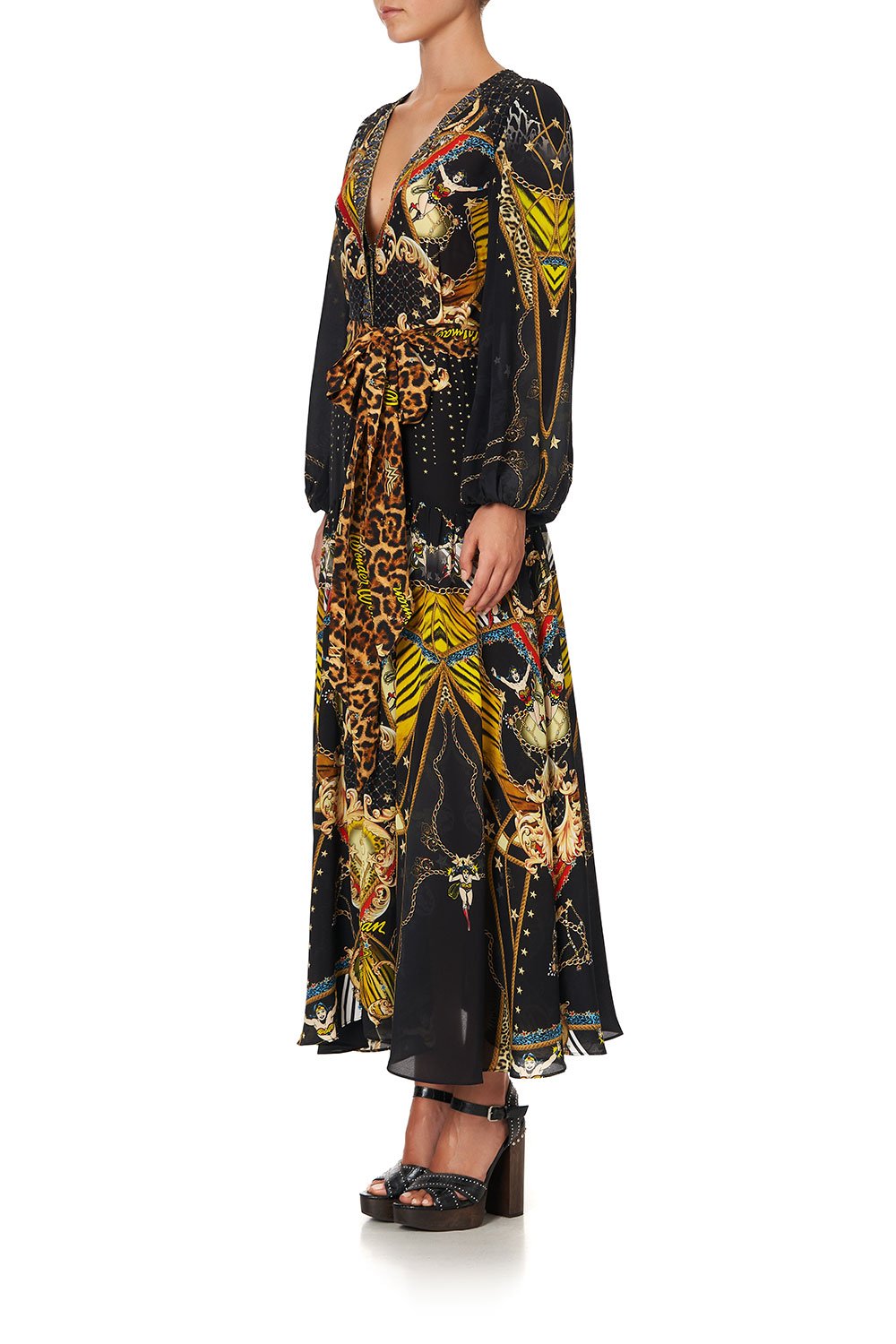 BELTED WRAP DRESS WONDER WOMAN