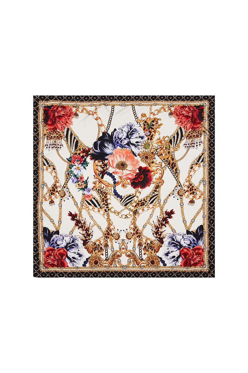 LARGE SQUARE SCARF QUEEN ATLANTIS