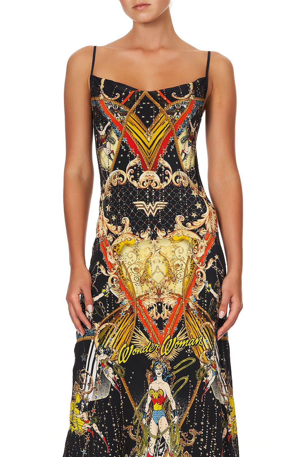 LONG BIAS SLIP WONDER WOMAN