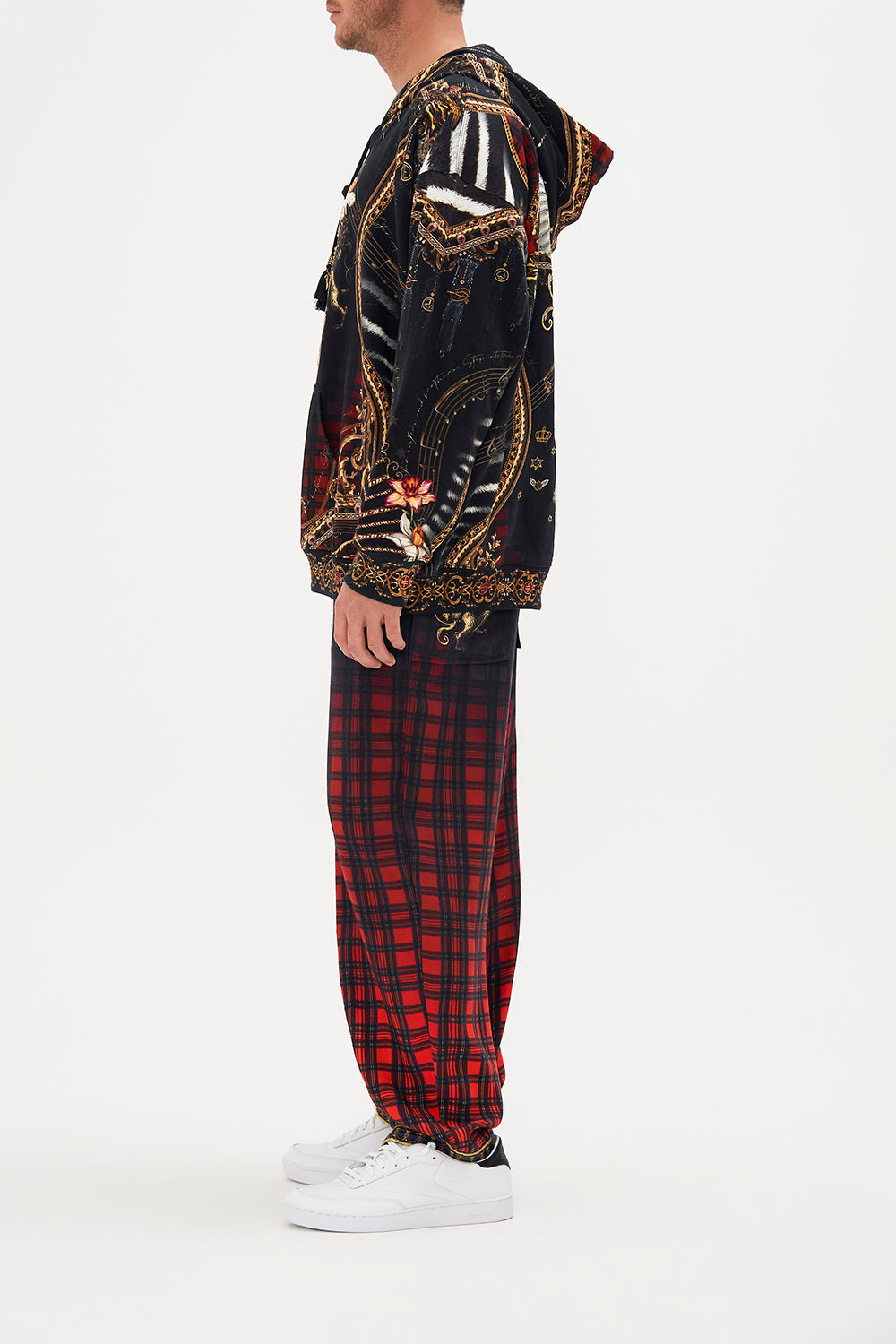 OVERSIZED RELAXED FIT HOODIE DO I ENTERTAIN YOU