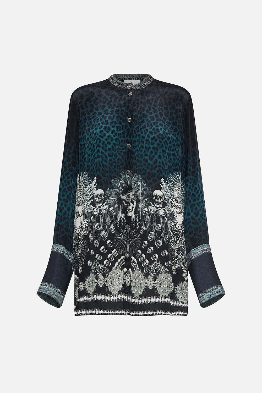 BUTTON DOWN SHIRT ANIMAL ANARCHY