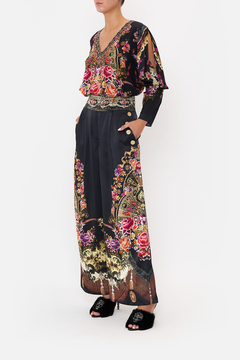 BLOUSE WITH DROP SHOULDER DANCE WITH DUENDE