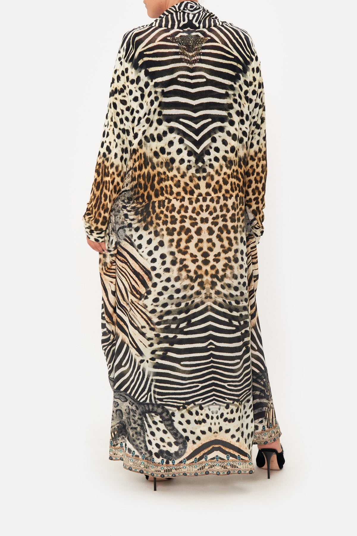 LONG CASUAL JACKET WITH POCKETS FOR THE LOVE OF LEO