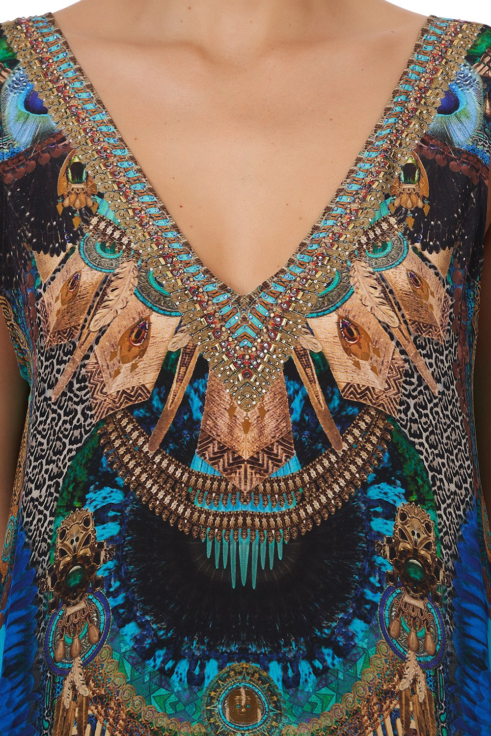 LACE UP TOP TEMPLE TEMPTRESS