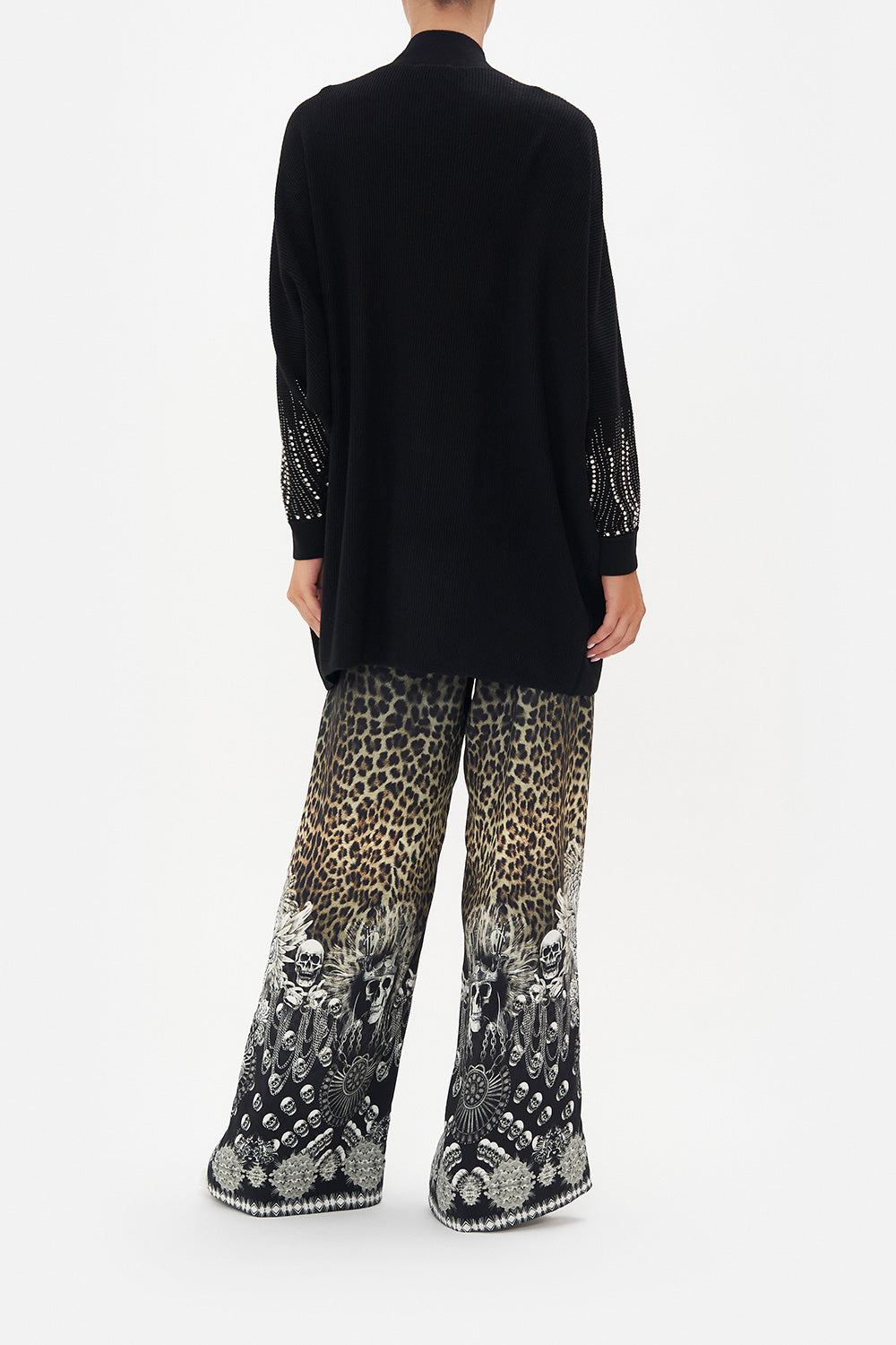 MIDI KNIT CARDIGAN ORDER OF DISORDER