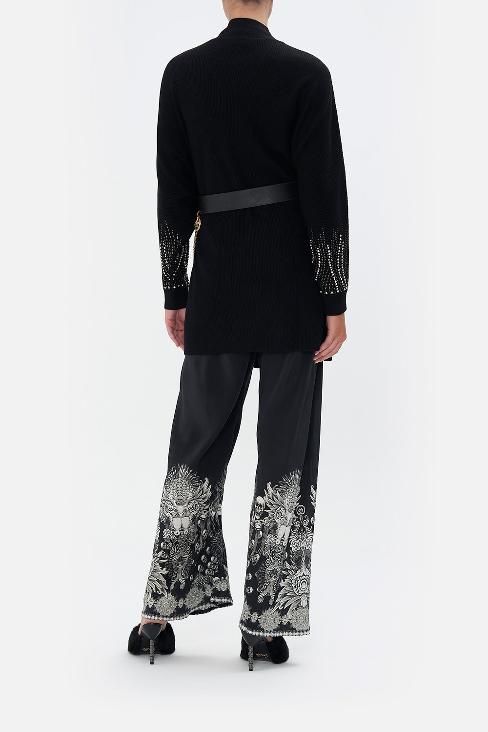 MIDI KNIT CARDIGAN ORDER OF DISORDER