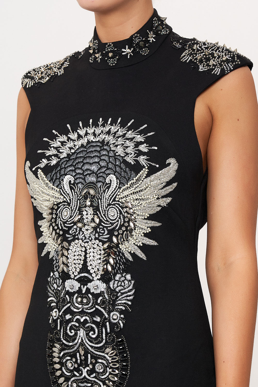 CAP SLEEVE COLLAR DRESS ORDER OF DISORDER